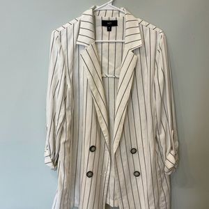 Mossimo Oversized Striped Blazer